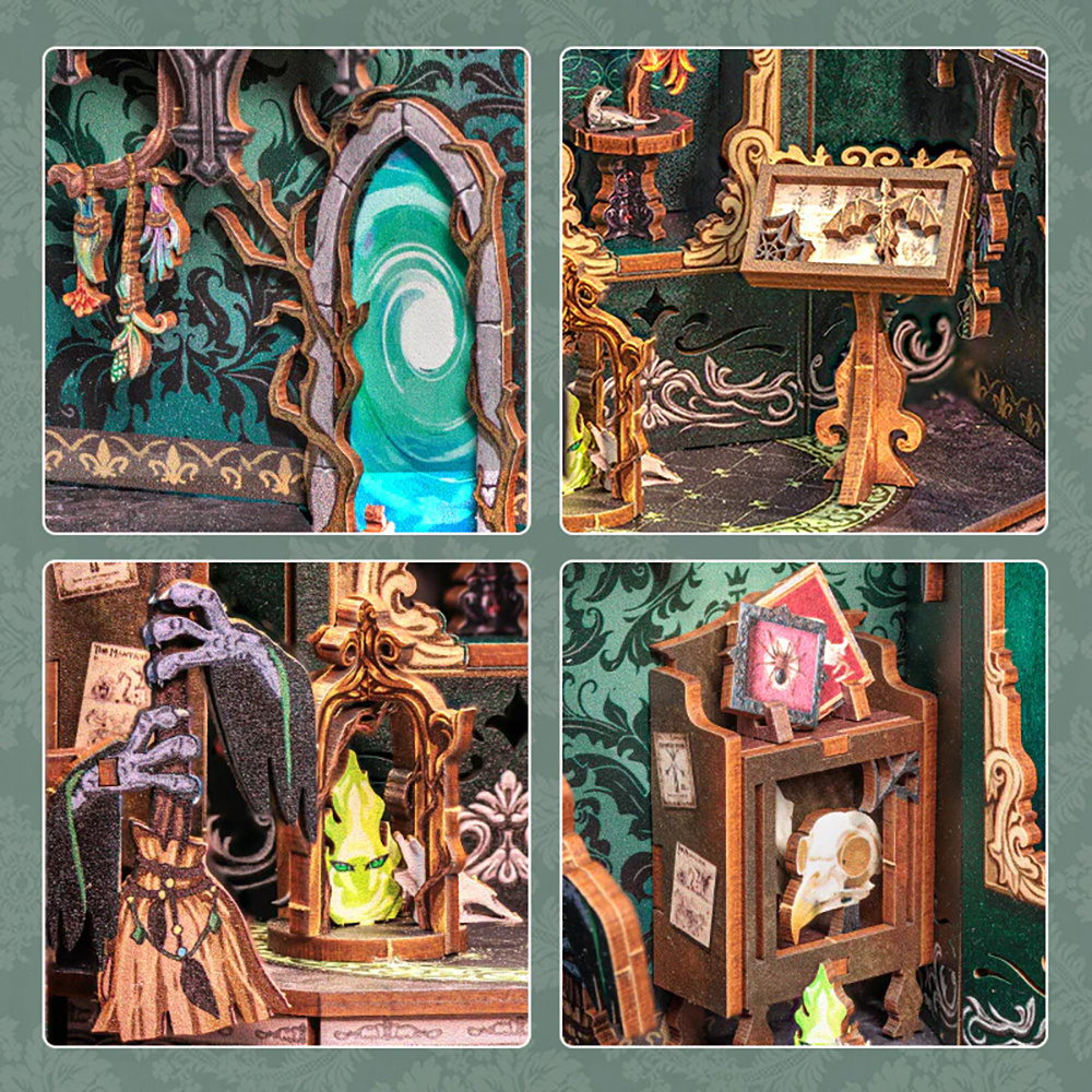 Cutebee Book Nook - The Darkness Herbarium