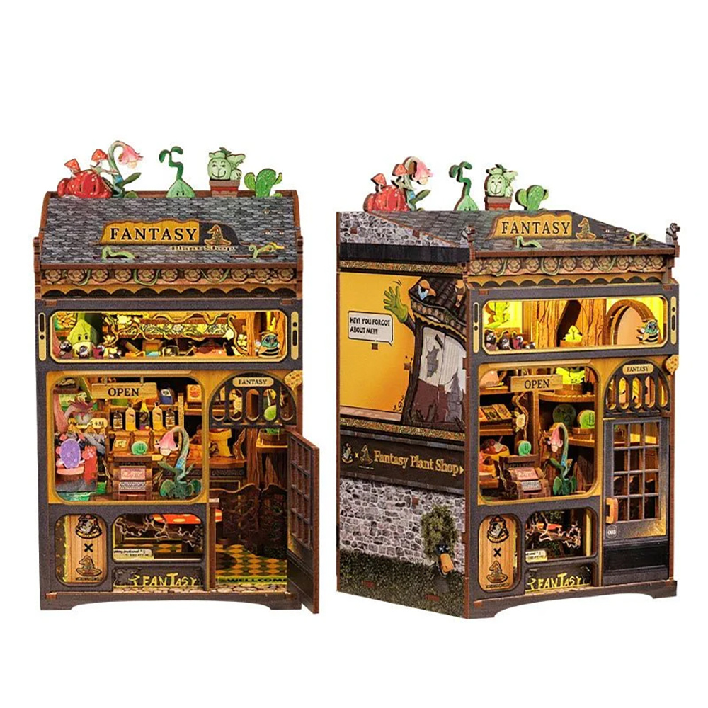 Cutebee Book Nook - Fantasy Plant Shop