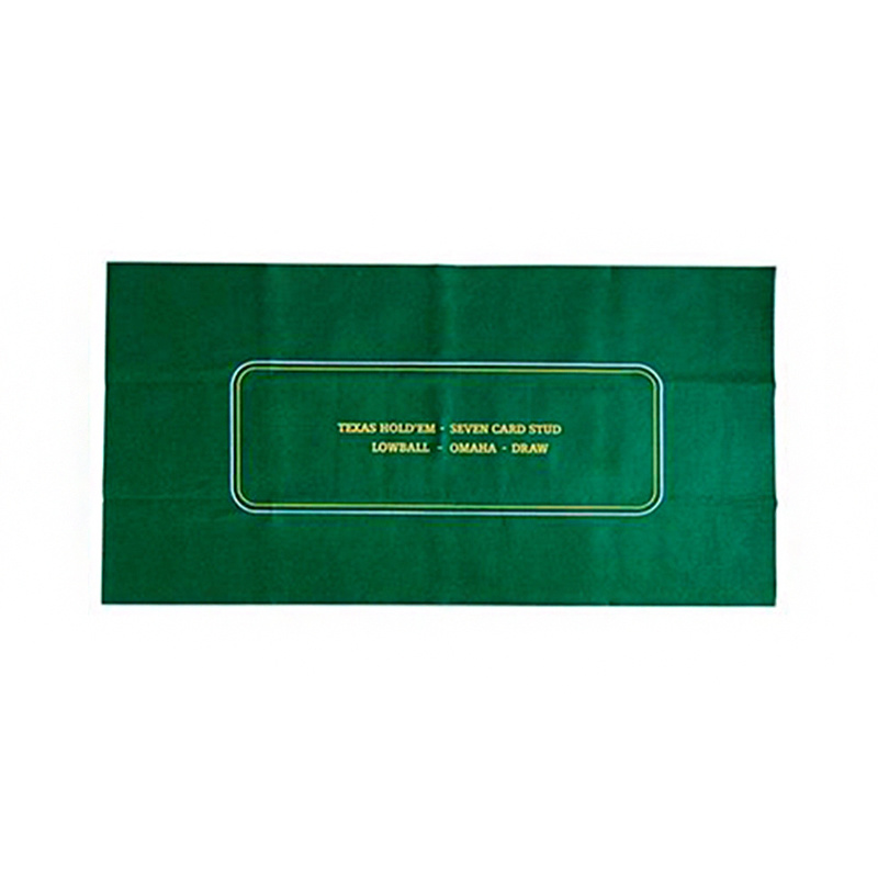 Poker Filtdug Grøn
