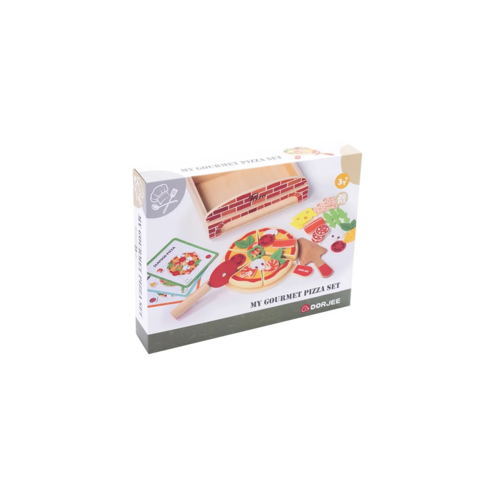 Mit gourmet pizzasæt, træ