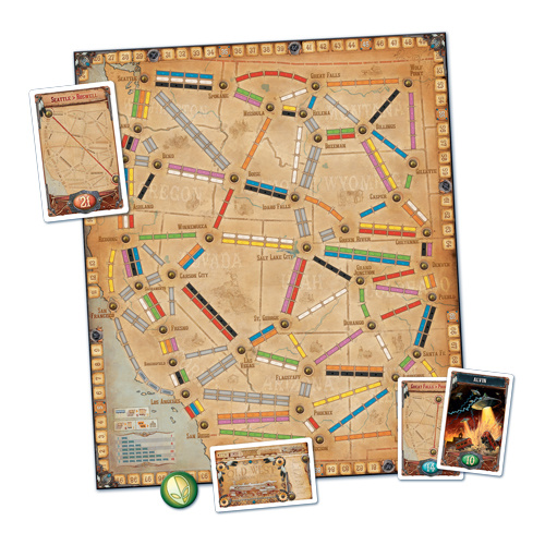 Ticket to Ride: France & Old West (Exp.) (DK)