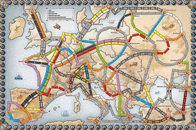 Ticket To Ride Europe (DK)