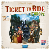 Ticket to Ride: Europe - 15th Anniversary (DK) Ticket to Ride: Europe - 15th Anniversary (DK)