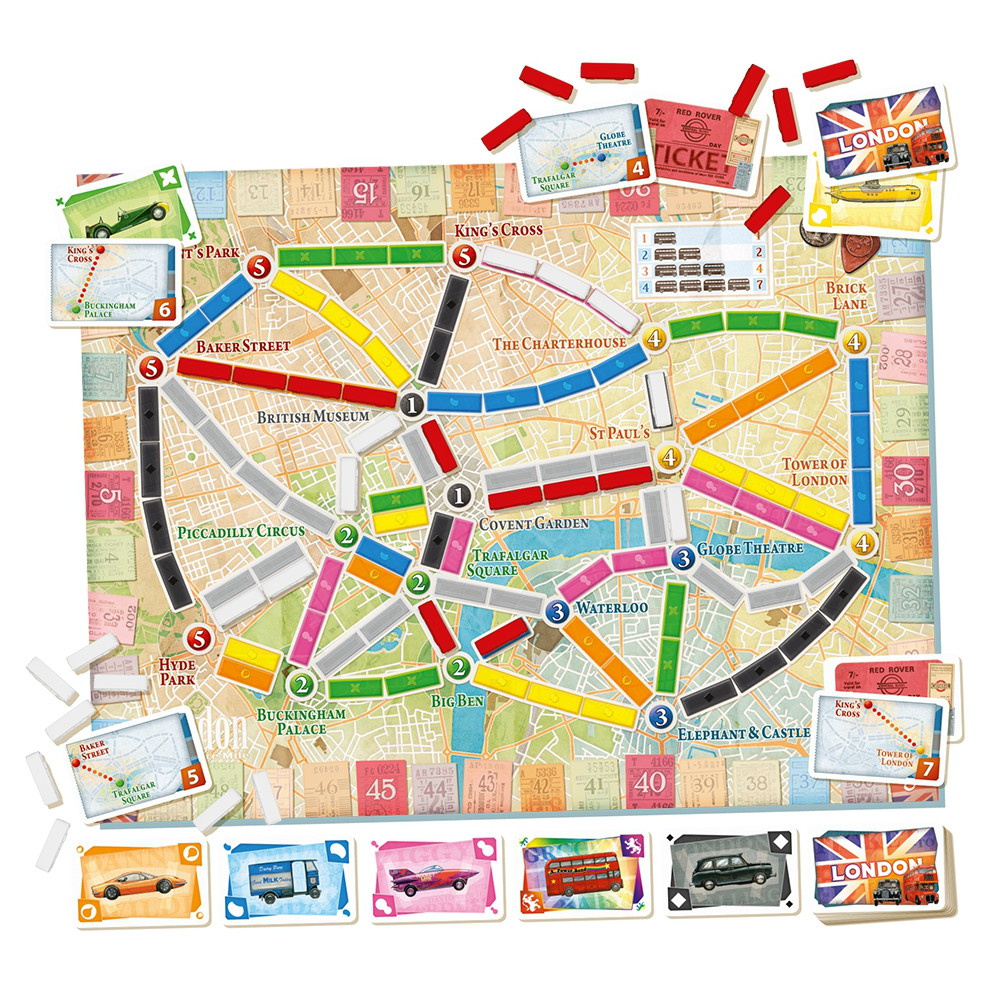 Ticket to Ride: London (DK)