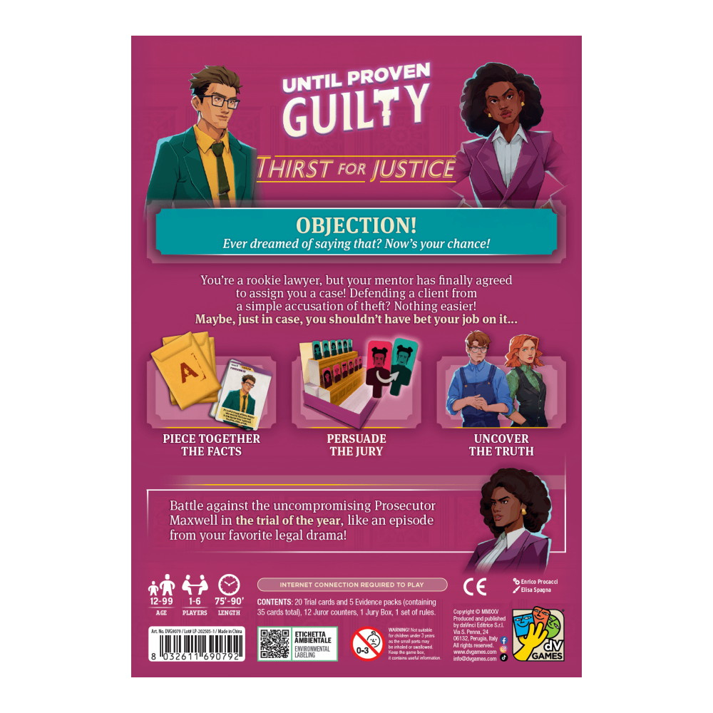 Until Proven Guilty: Thirst for Justice