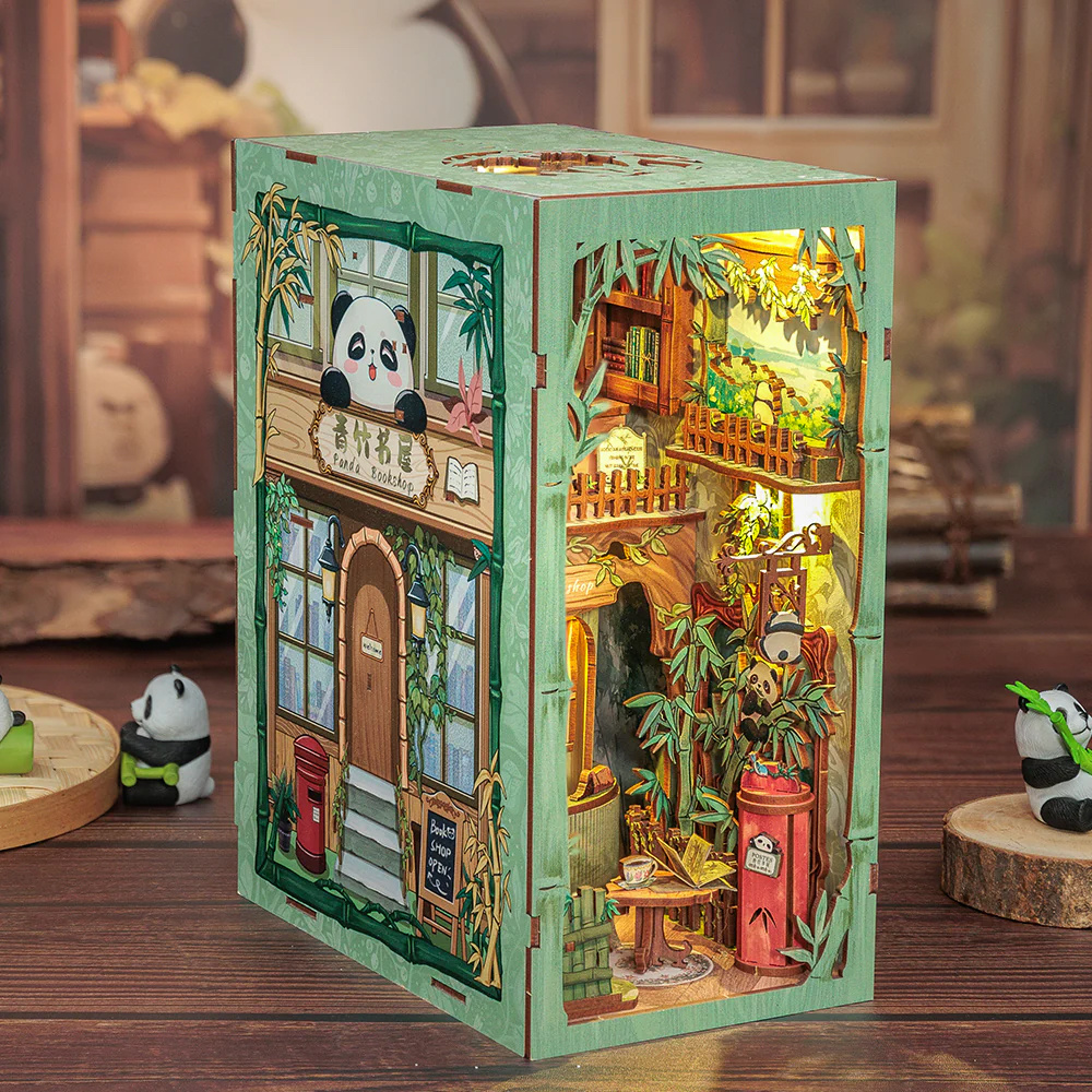 Cutebee Book Nook - Panda Bookshop