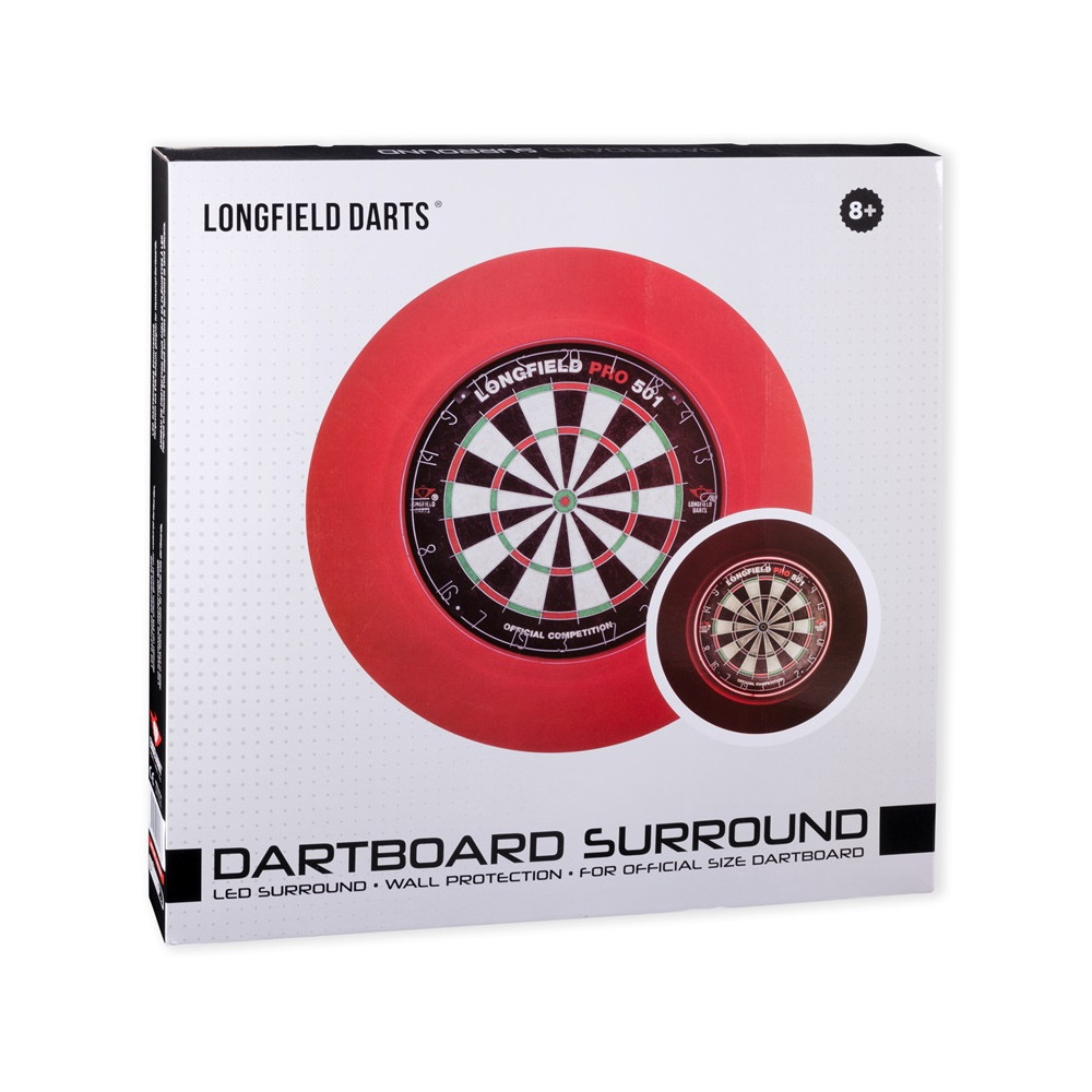 LED Dartsurround Rød