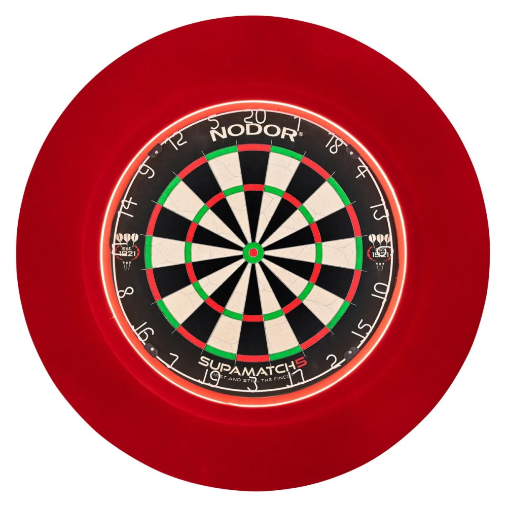 LED Dartsurround Rød