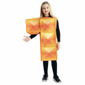 Tetris kostume til børn - Orange Tetris kostume til børn - Orange