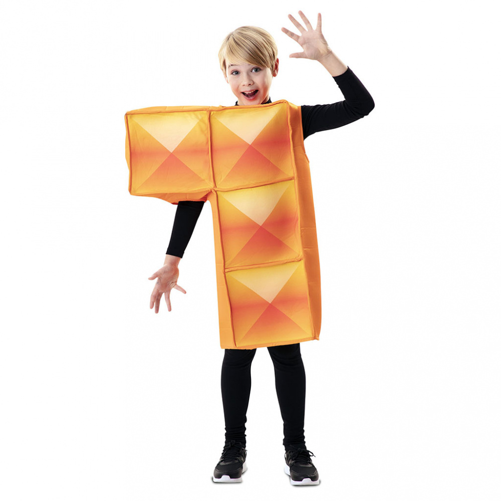 Tetris kostume til børn - Orange