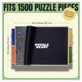 Puzzle Ready Puzzle Board Cover & Storage Trays 1500 Brikker Puzzle Ready Puzzle Board Cover & Storage Trays 1500 Brikker
