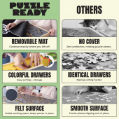 Puslespil med skuffer og låg Puslespil med skuffer og låg