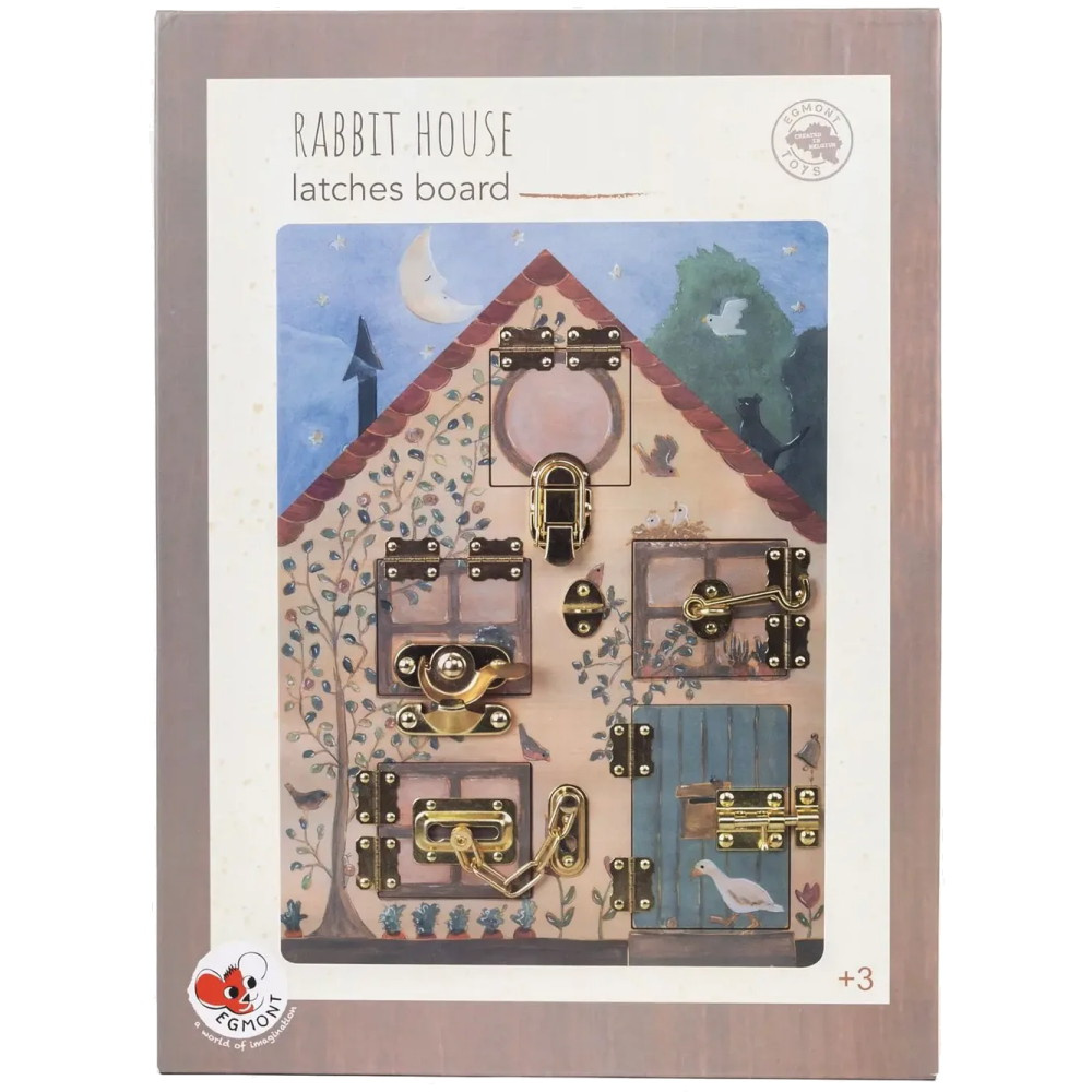 Activity Board Med Lås - Kanin