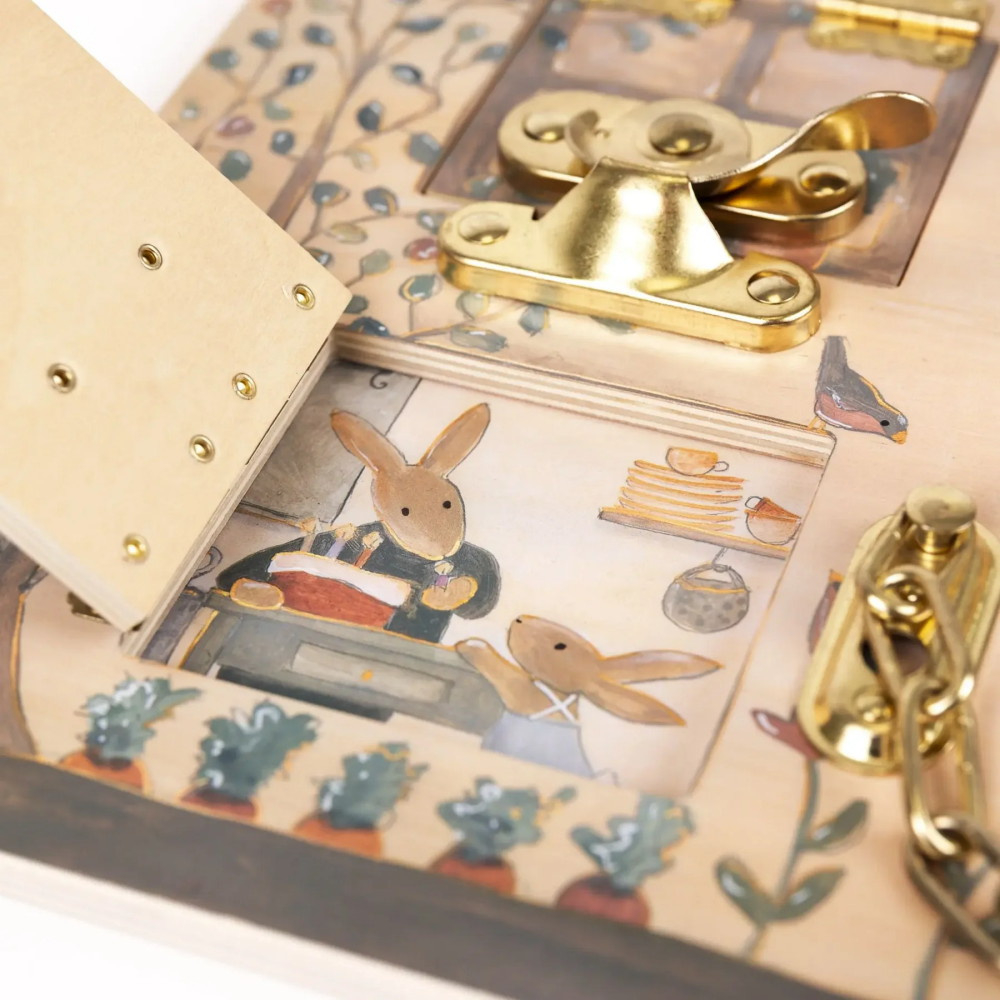 Activity Board Med Lås - Kanin