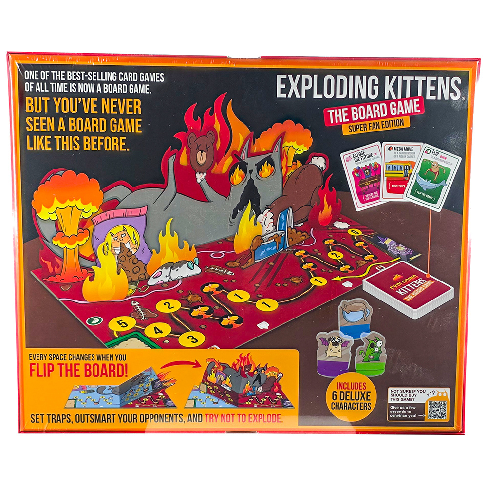 Exploding Kittens: The Board Game (DK)