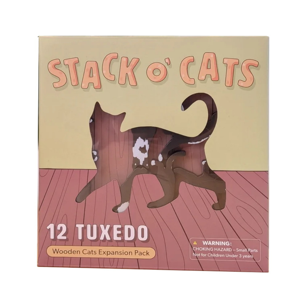Stack O' Cats - 12 Tuxedo