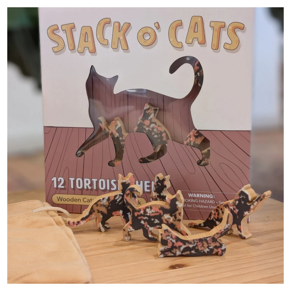 Stack O' Cats - 12 Tortoise Shell