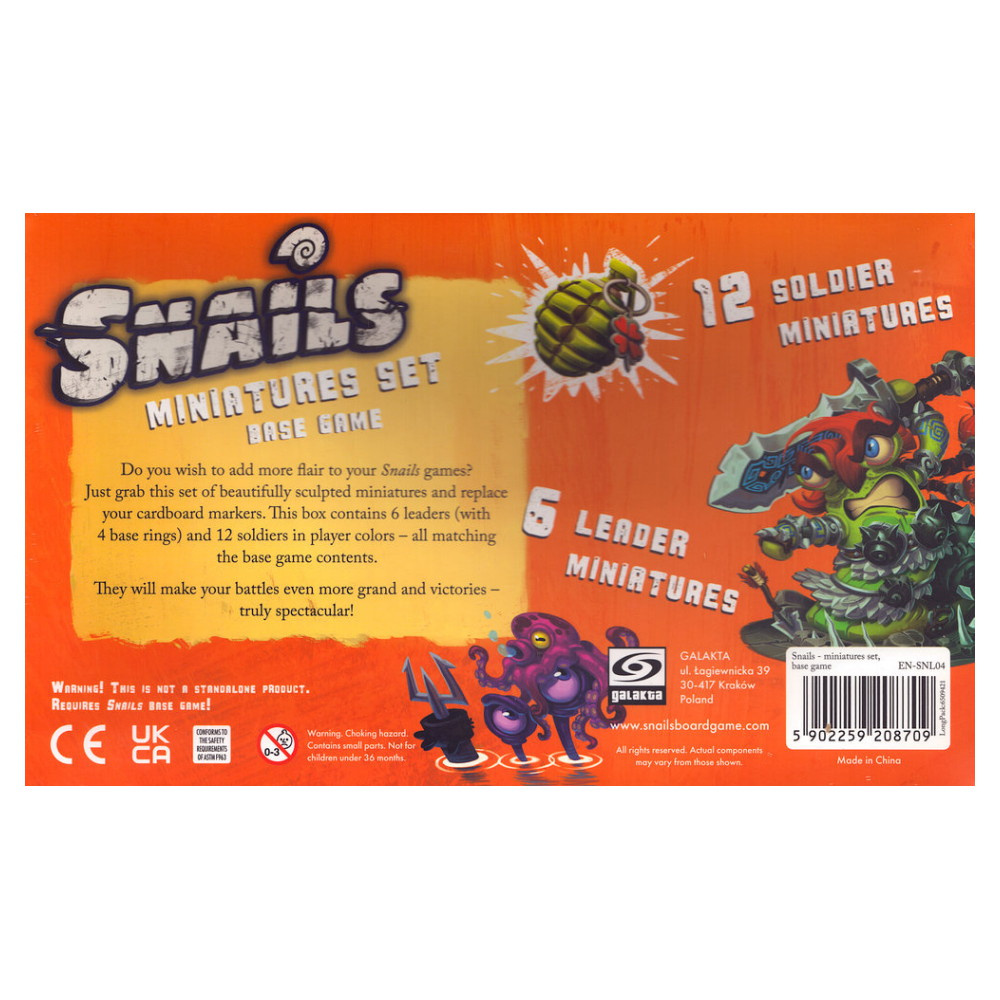 Snails: Miniatures Set - Base Game (Exp.)