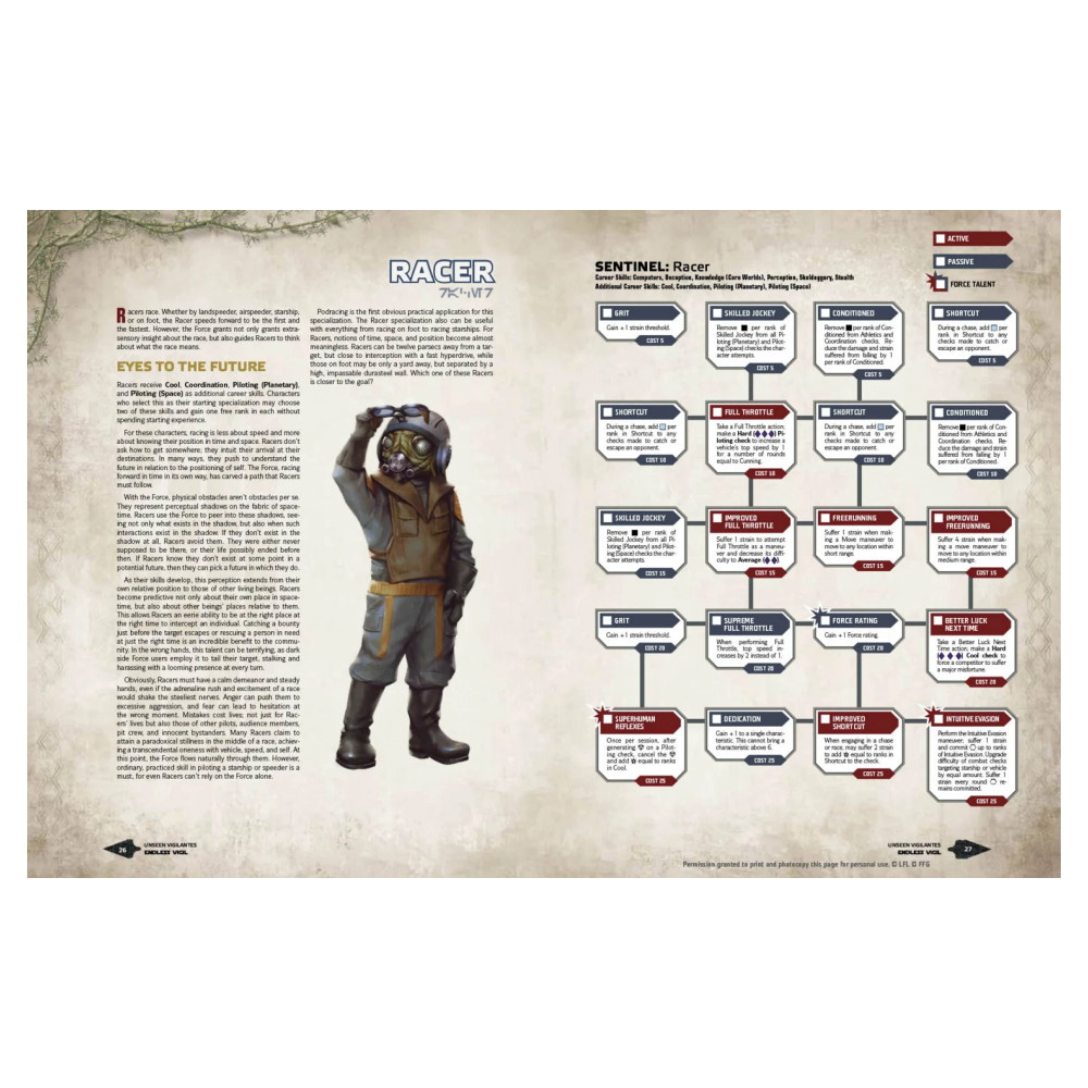 Star Wars RPG: Force and Destiny - Endless Vigil