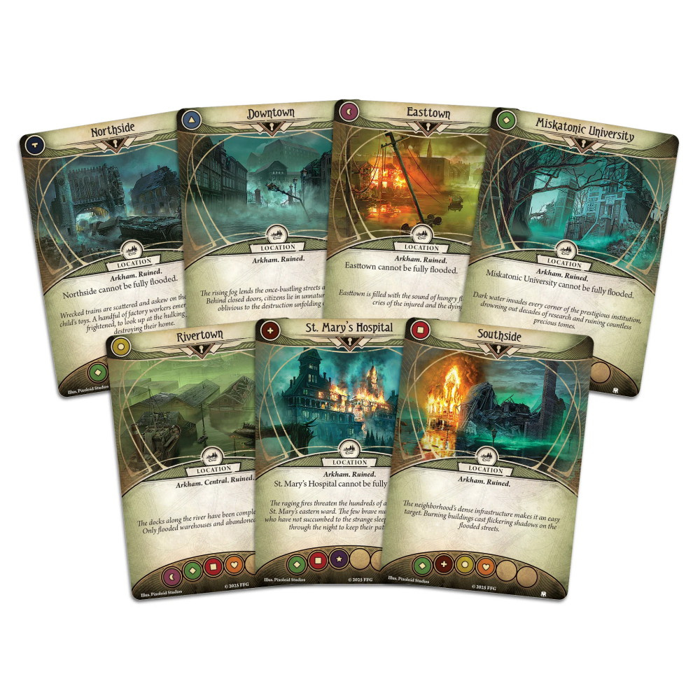 Arkham Horror: TCG - The Drowned City Campaign Expansion