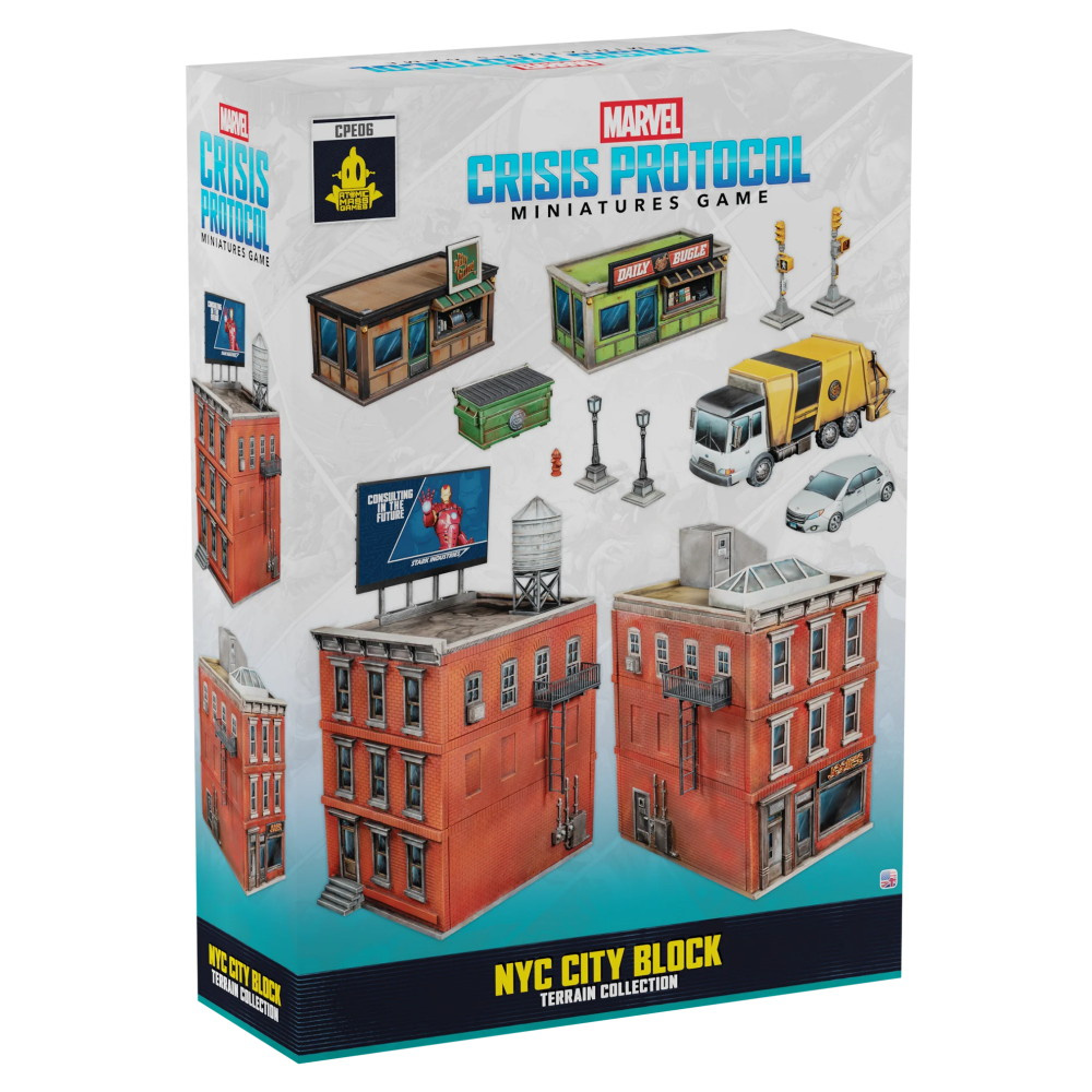 Marvel: Crisis Protocol - NYC City Block Terrain Collection (Exp.)
