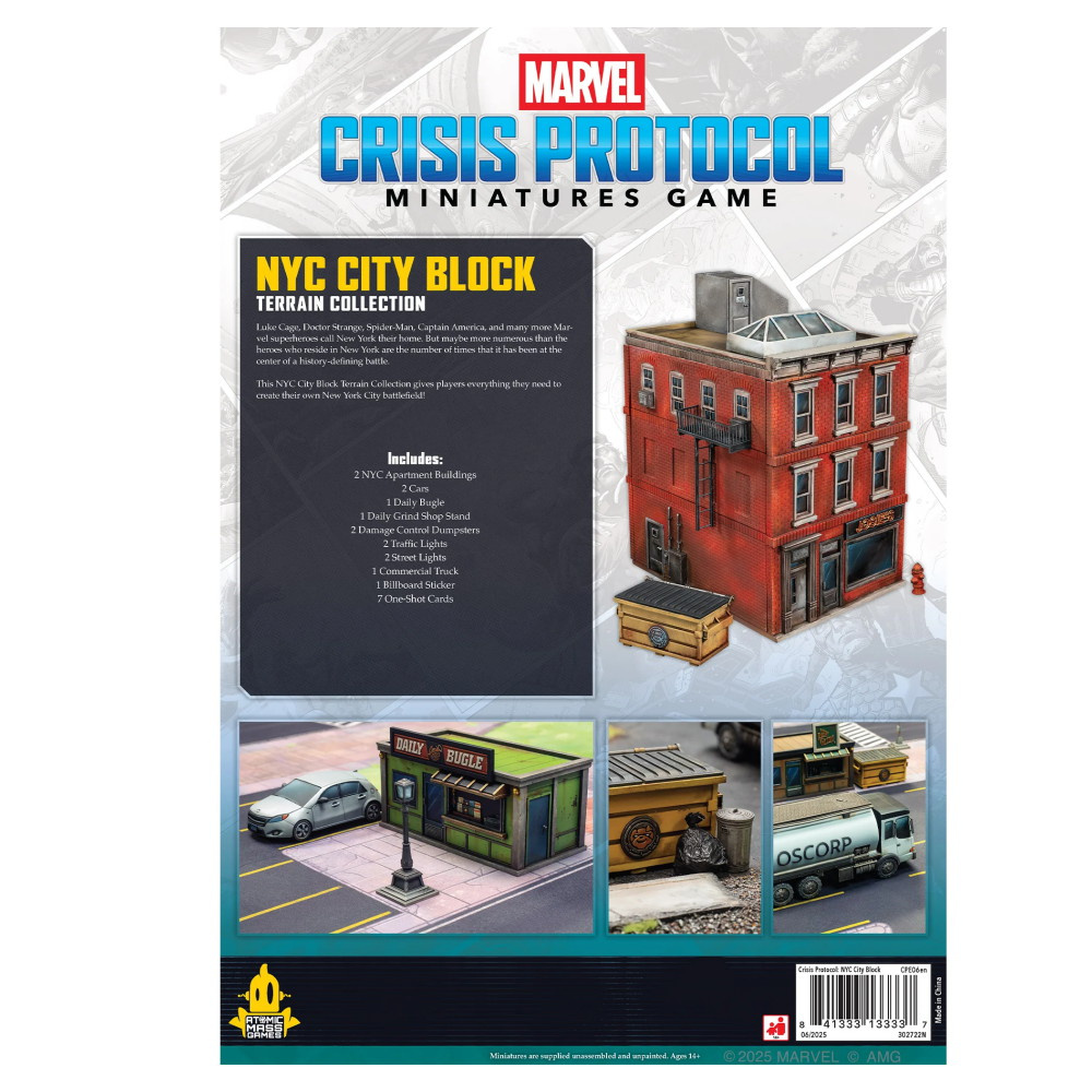 Marvel: Crisis Protocol - NYC City Block Terrain Collection (Exp.)