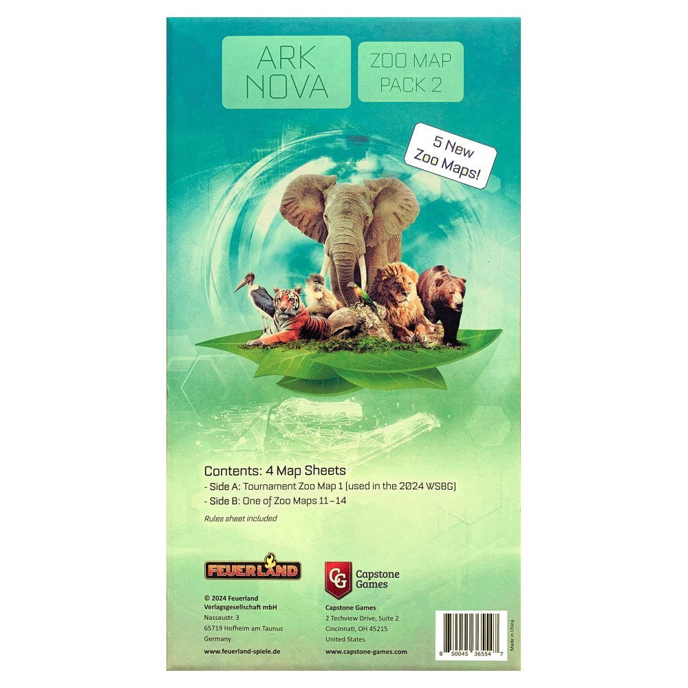 Ark Nova: Zoo Map Pack 2 (Exp.)