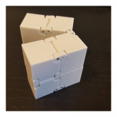 Fidget Infinity Cube - White
