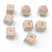 The One Ring RPG: Dice Set - White