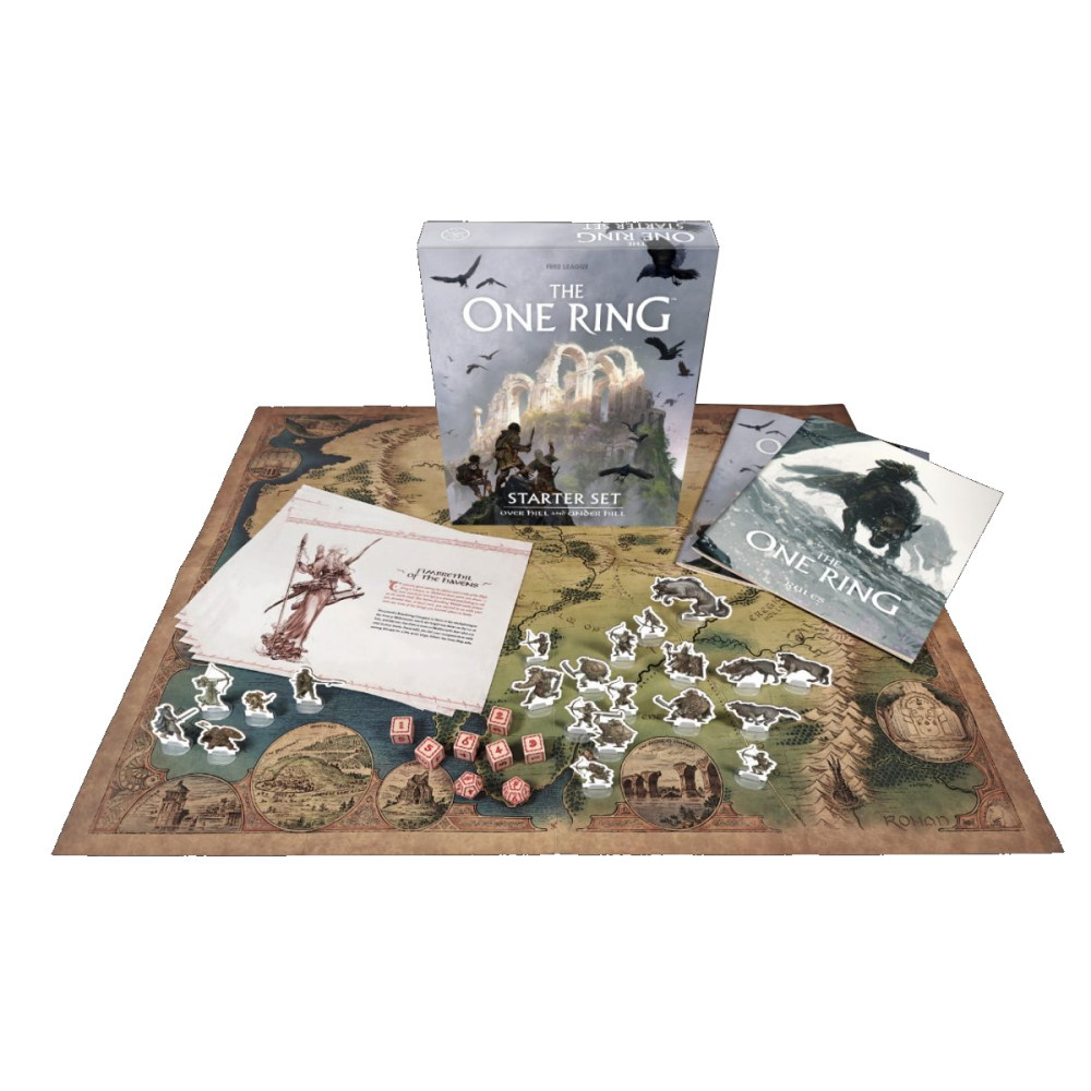 The One Ring RPG: Starter Set - Over Hill and Under Hill