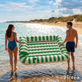 Flotea® XXL Pool Mattress – Beige and Green Flotea® XXL Pool Mattress – Beige and Green