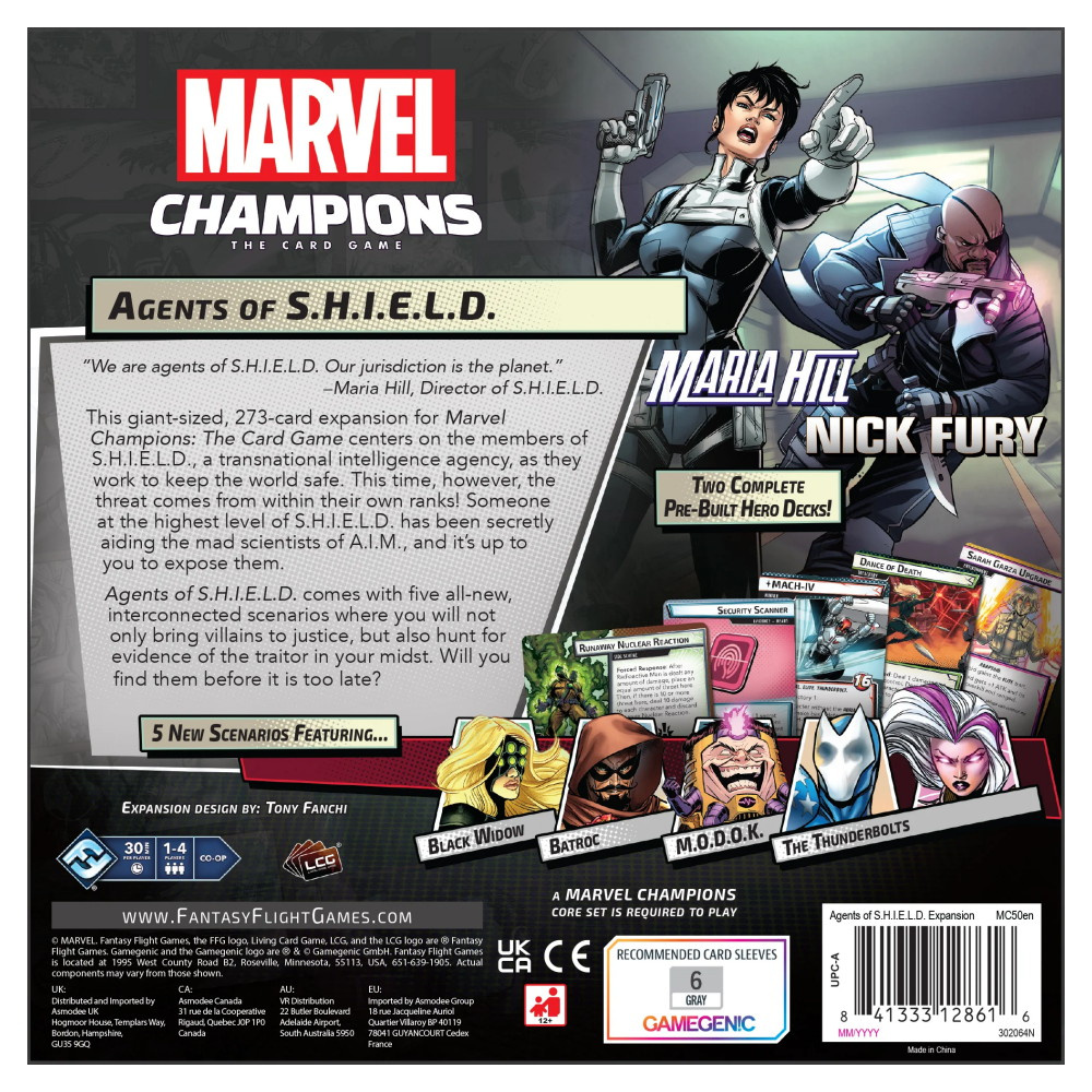 Marvel Champions TCG: Agents of S.H.I.E.L.D (Exp.)