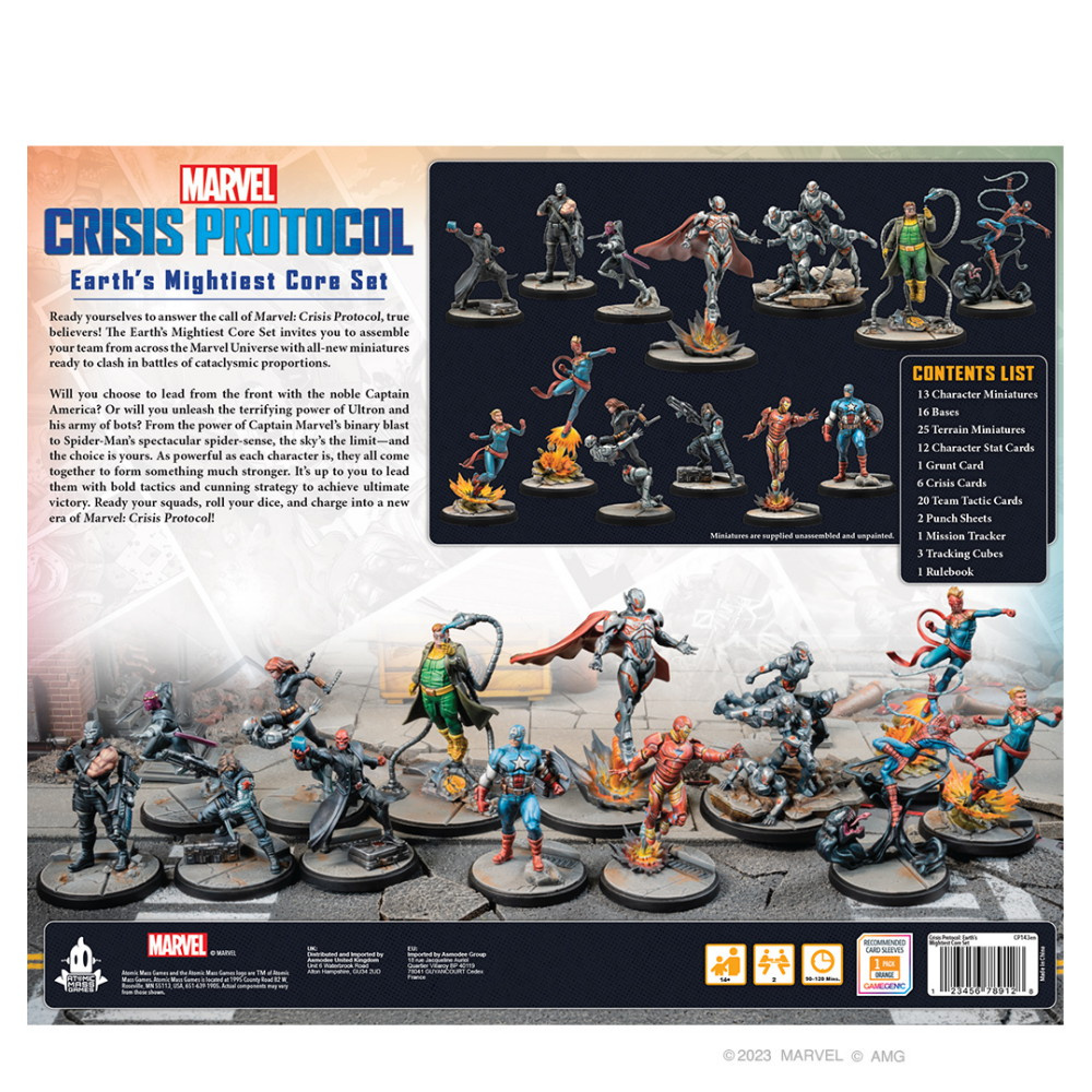 Marvel: Crisis Protocol - Earth's Mightiest Core Set