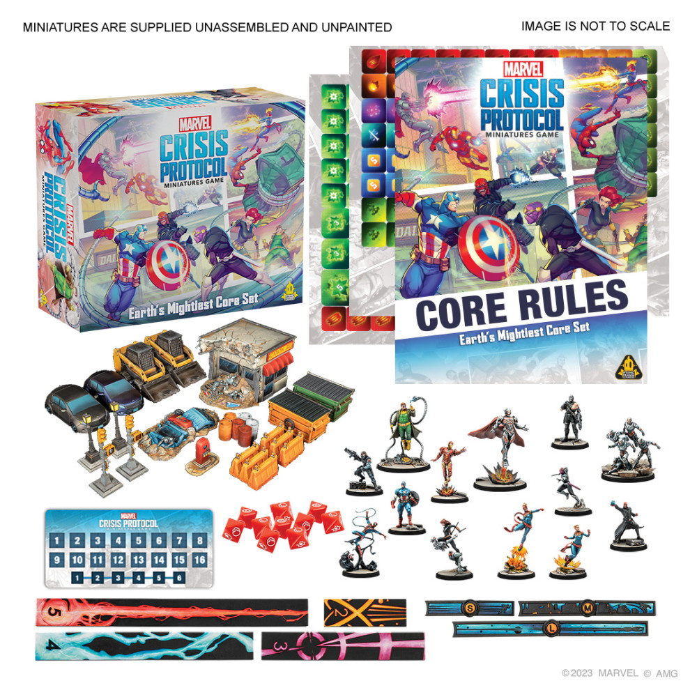 Marvel: Crisis Protocol - Earth's Mightiest Core Set