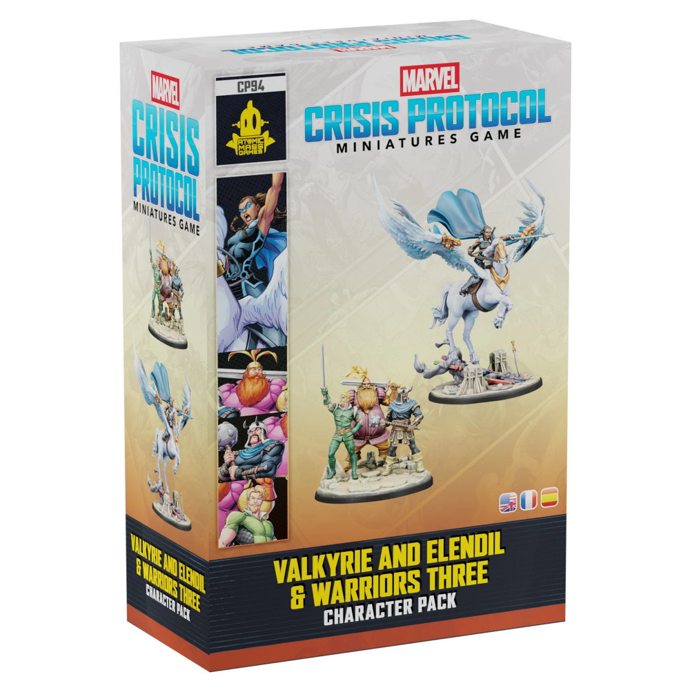 Marvel: Crisis Protocol -  Valkyrie on Elendil and Warriors Three (Exp.)