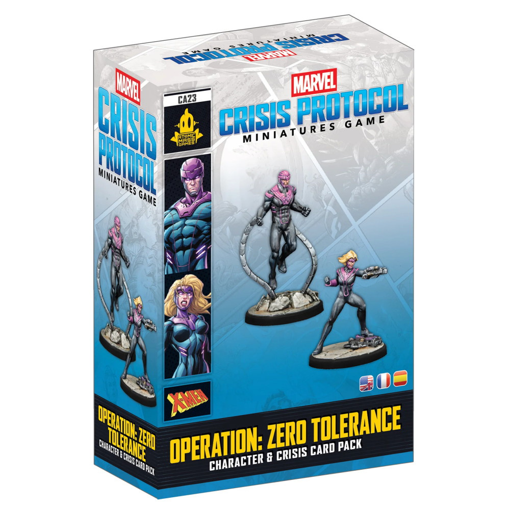Marvel: Crisis Protocol -  Operation: Zero Tolerance Character & Crisis Card (Exp.)