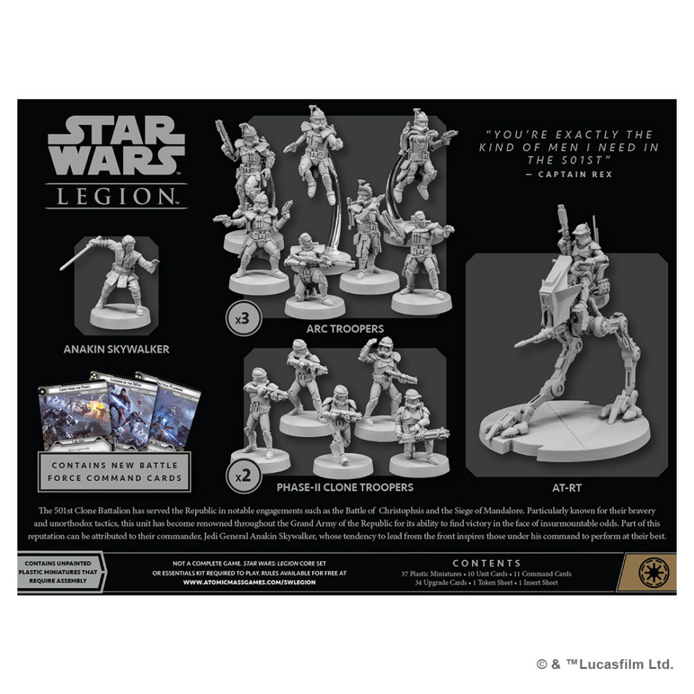 Star Wars: Legion - 501st Legion Starter Set (Exp.)