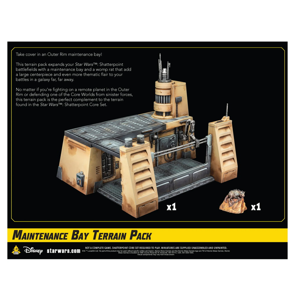 Star Wars: Shatterpoint - Maintenance Bay Terrain Pack (Exp.)