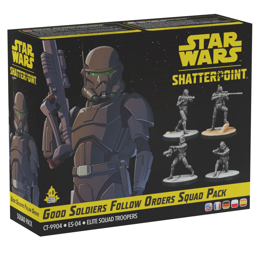 Star Wars: Shatterpoint - Good Soldiers Follow Orders Squad Pack (Exp.)
