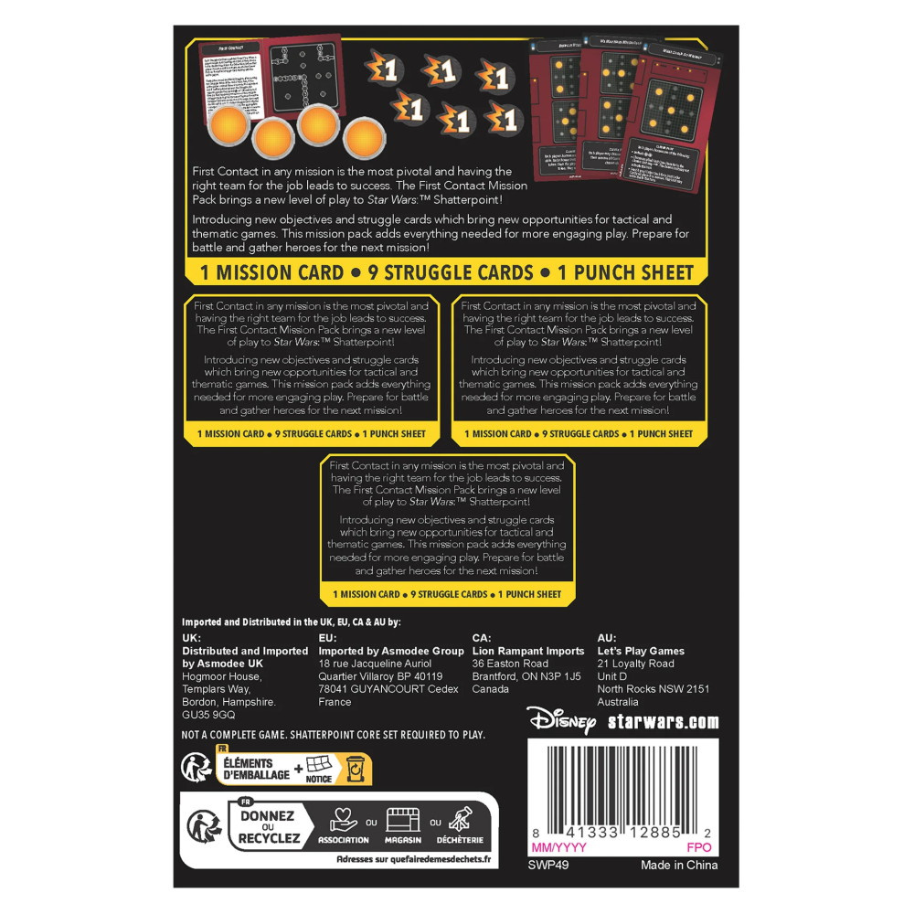 Star Wars: Shatterpoint - First Contact Mission Pack (Exp.)