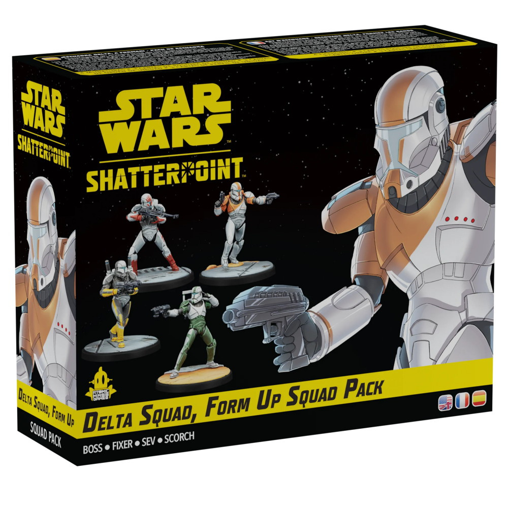 Star Wars: Shatterpoint - Delta Squad, Form Up Squad Pack (Exp.)