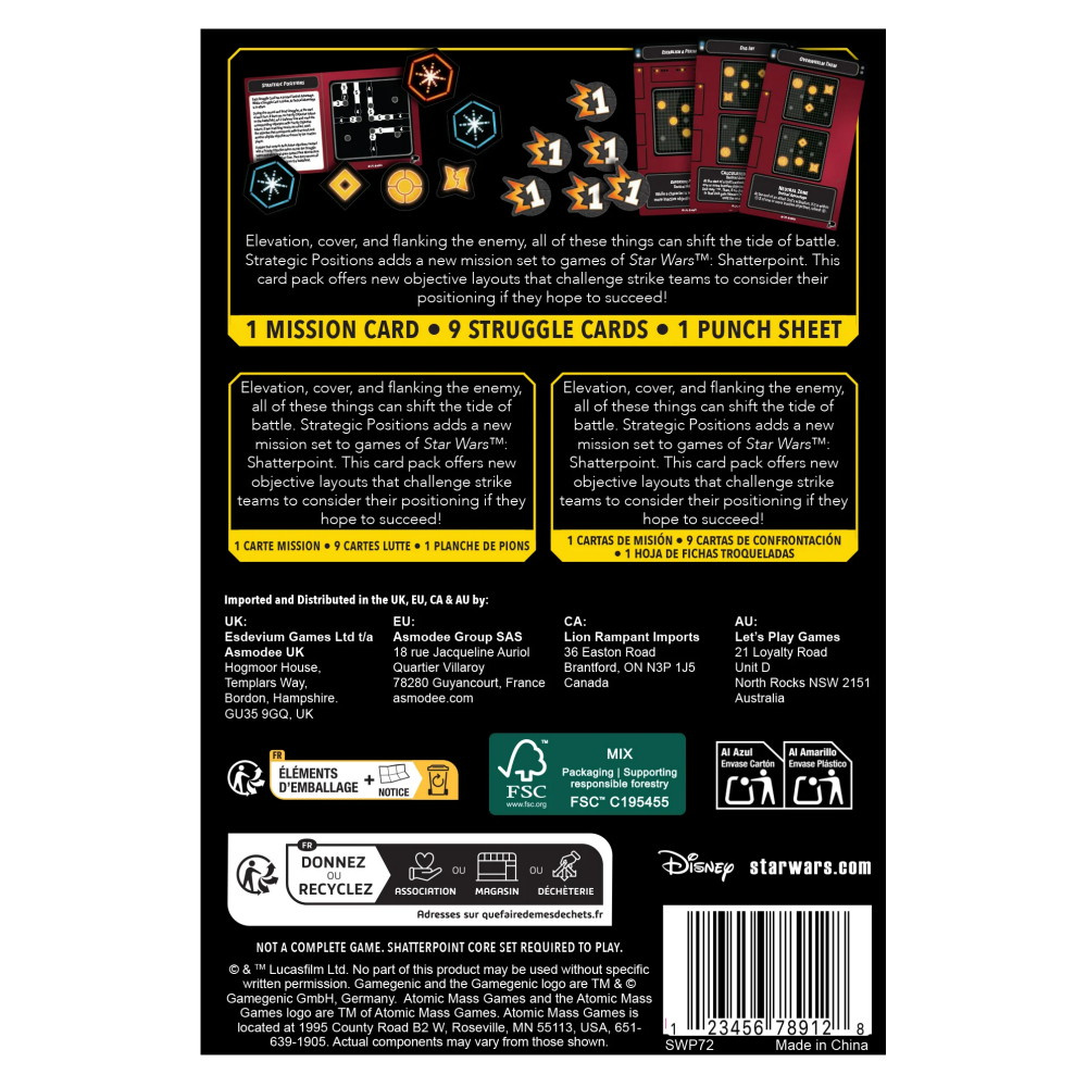 Star Wars: Shatterpoint - Strategic Positions (Exp.)