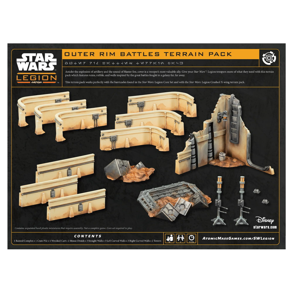 Star Wars: Legion - Outer Rim Battles Terrain (Exp.)