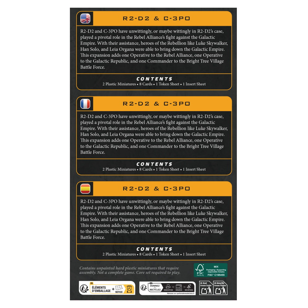 Star Wars: Legion - R2-D2 & C-3PO (Exp.)