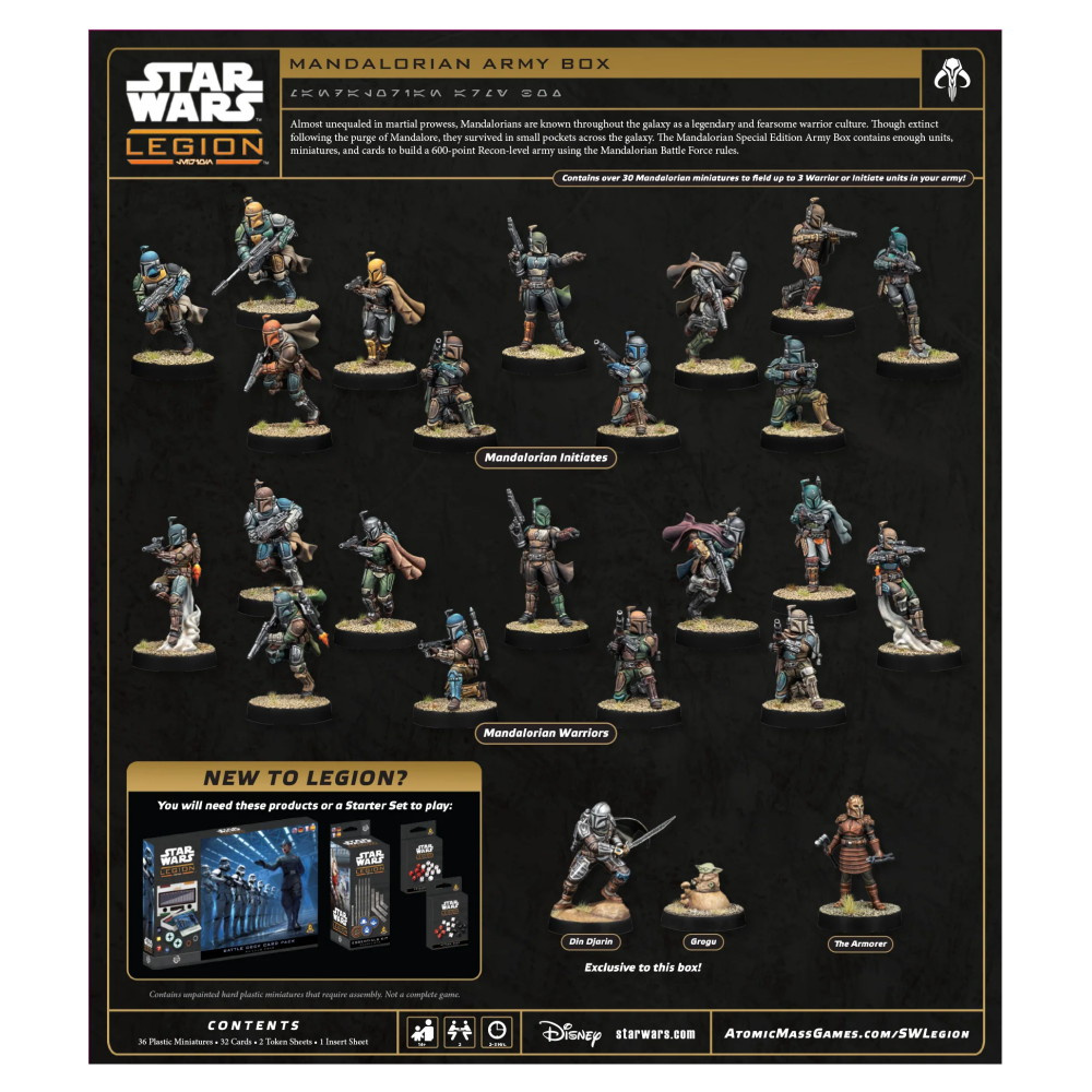 Star Wars: Legion - Mandalorian Army Box (Exp.)
