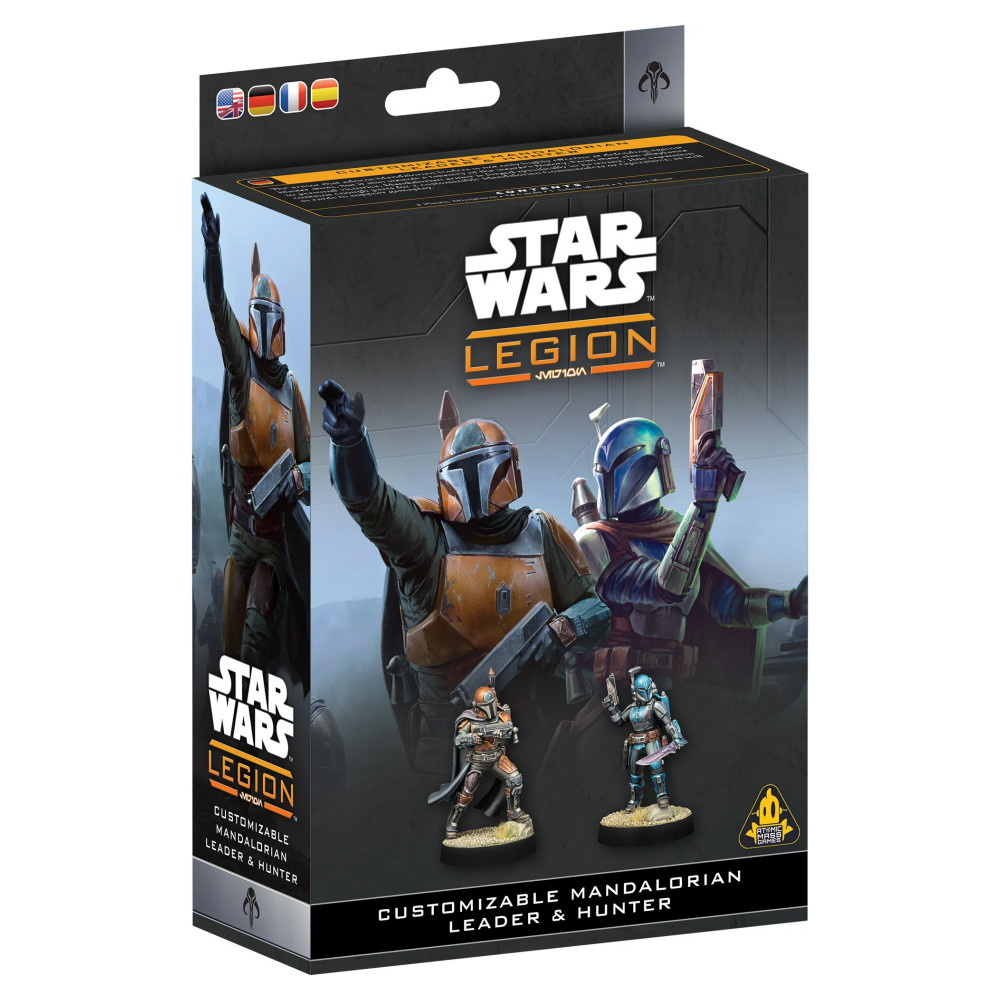 Star Wars: Legion - Customizable Mandalorian Leader and Hunter (Exp.)