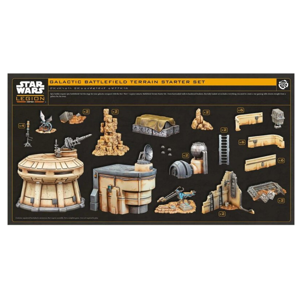 Star Wars Legion: Galactic Battlefield Terrain Starter Set (Exp.)