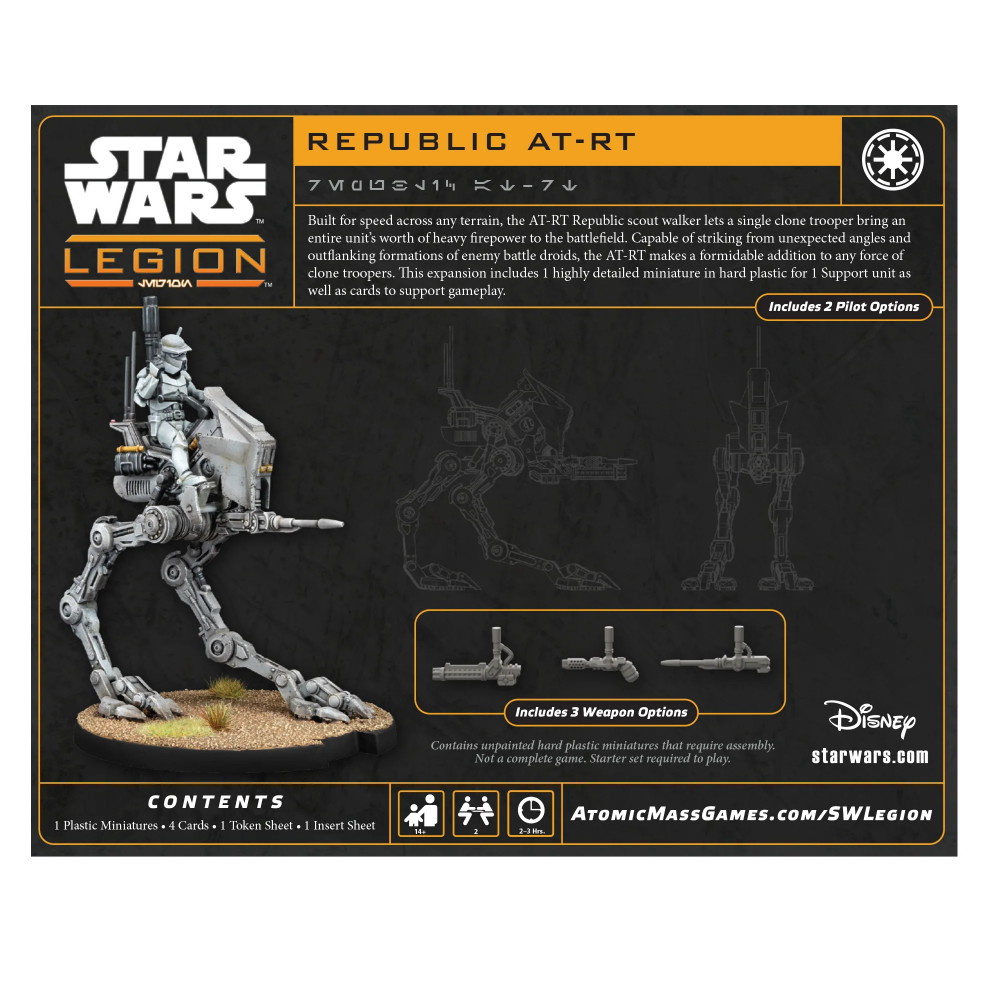 Star Wars: Legion - Republic AT-RT Unit (Exp.)