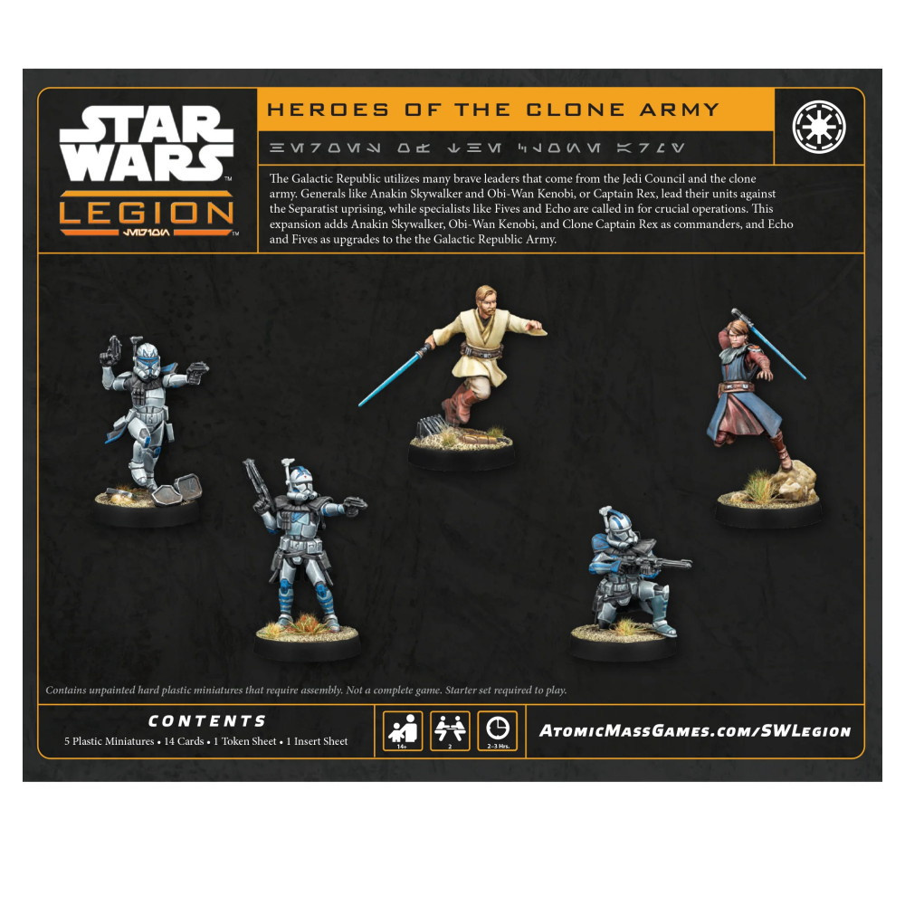 Star Wars: Legion - Heroes of the Clone Army (Exp.)