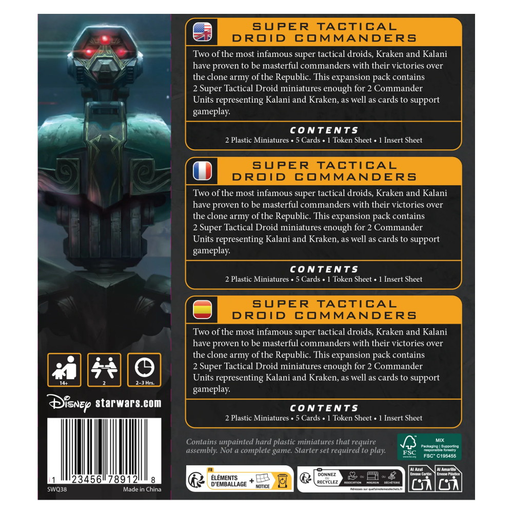 Star Wars: Legion - Super Tactical Droid Commanders (Exp.)